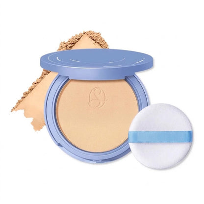 Waterproof Matte Oil-Control Pressed Powder