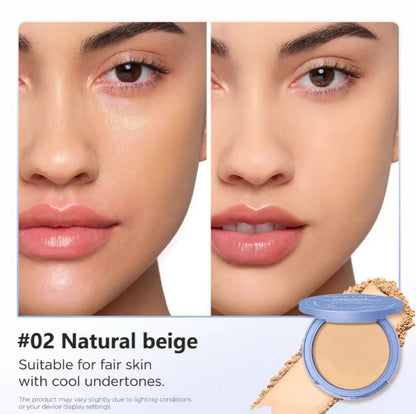 Waterproof Matte Oil-Control Pressed Powder